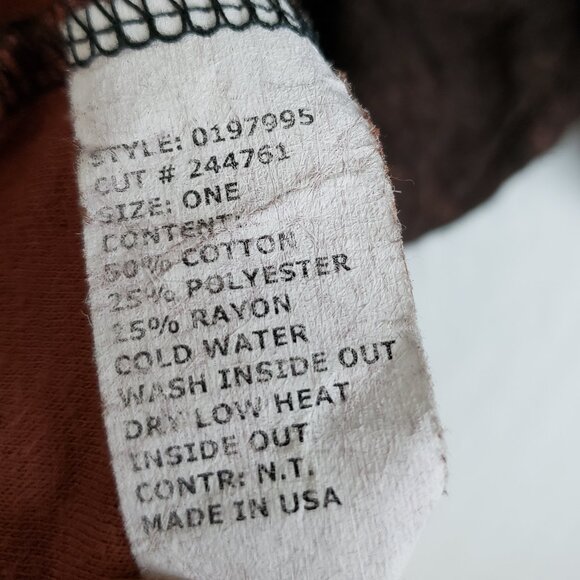 Cut Loose Boxy Sweater Funnel Neck Knit Pullover Tunic Brown Lagenlook O/S - Picture 8 of 11